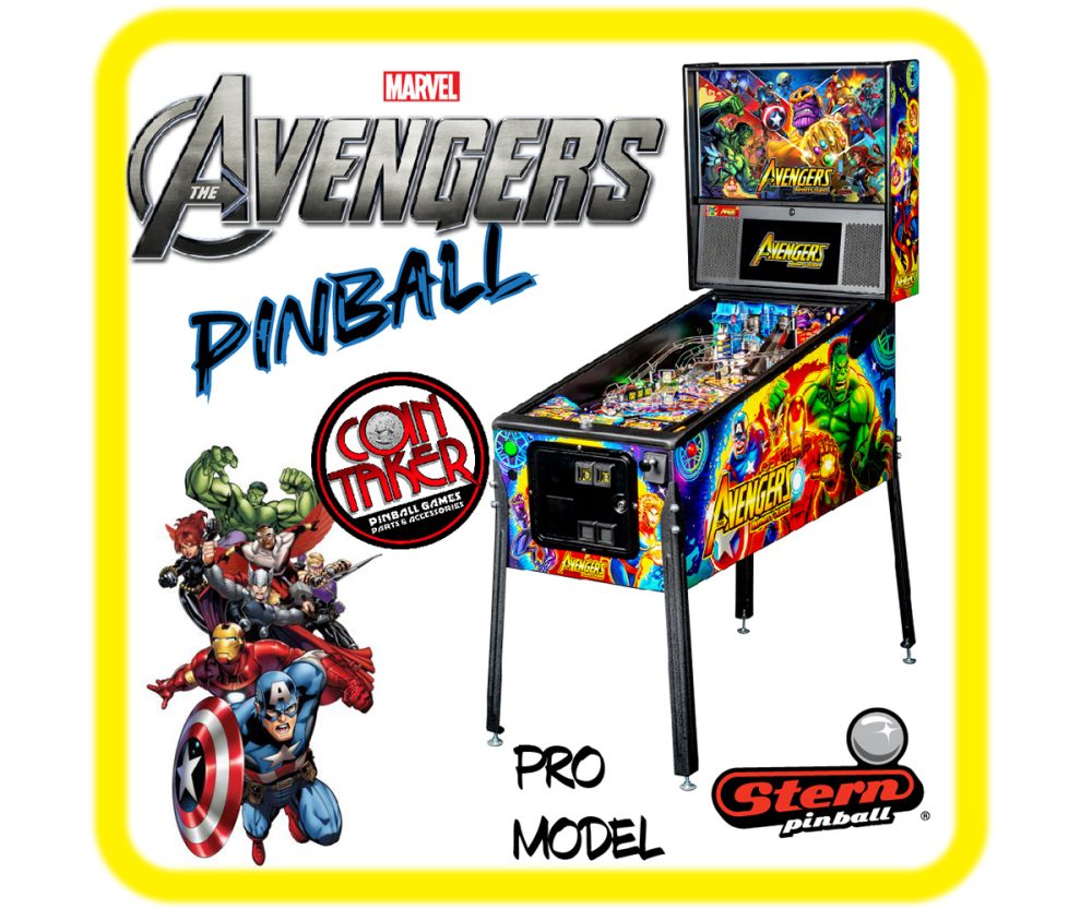 AVENGERS INFINITY QUEST PRO PINBALL