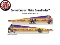 CACTUS CANYON: PLAINS GAMEBLADES