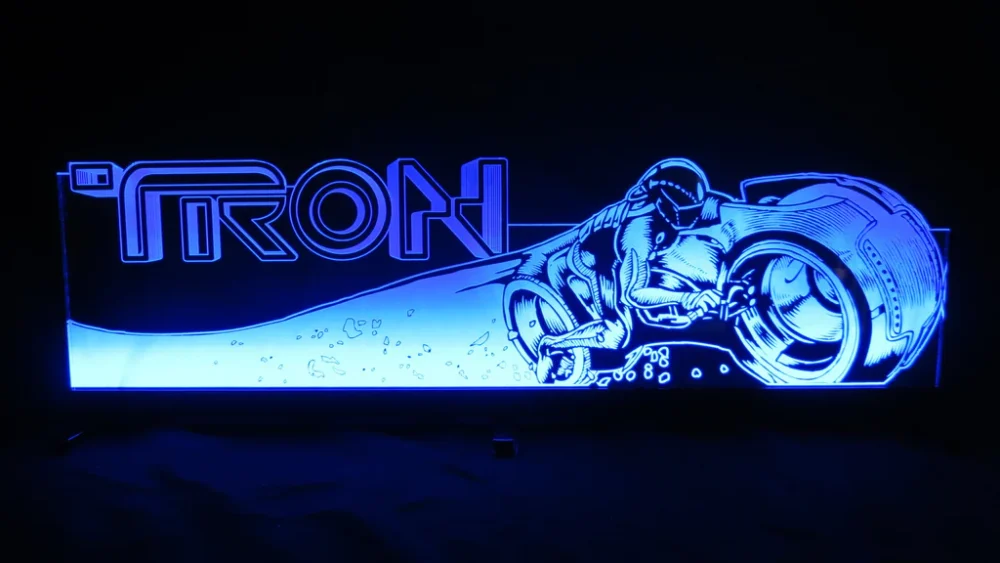 TRON PINBALL TOPPER