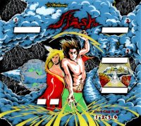 FLASH SILKSCREENED BACKGLASS