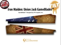 IRON MAIDEN: UNION JACK GAMEBLADES