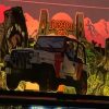 JURASSIC PARK JEEP PINBALL TOPPER