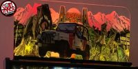 JURASSIC PARK JEEP PINBALL TOPPER