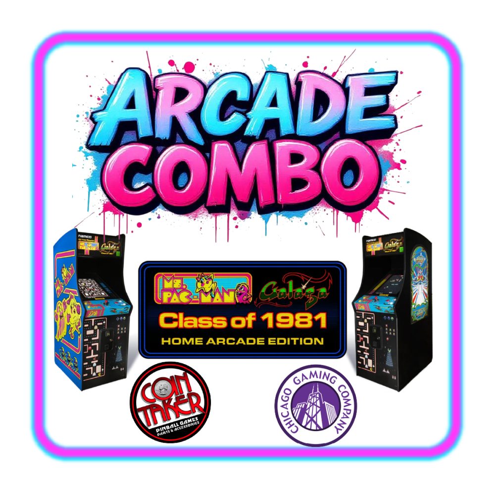 PACMAN GALAGA ARCADE COMBO
