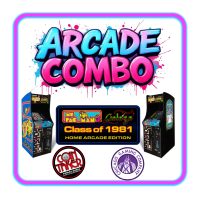 PACMAN GALAGA ARCADE COMBO