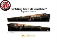 THE WALKING DEAD: FIELD GAMEBLADES