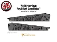 WORLD POKER TOUR: ROYAL FLUSH GAMEBLADES