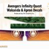 Avengers Infinity Quest Wakanda and Apron Decal Bundle
