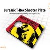 JURASSIC T-REX SHOOTER PLATE