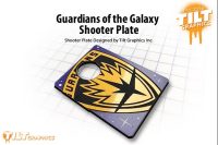GUARDIANS OF THE GALAXY BADGE SHOOTER PLATE