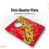 ELVIS 3D SHOOTER PLATE