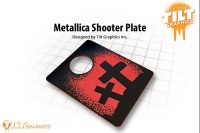 METALLICA SHOOTER PLATE