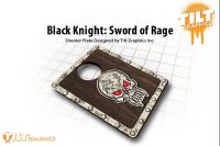 BLACK KNIGHT SWORD OF RAGE 3D SHOOTER PLATE