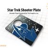STAR TREK SHOOTER PLATE
