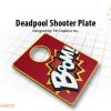 DEADPOOL 3D "BOOM" SHOOTER PLATE