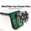 WORLD POKER TOUR SHOOTER PLATE