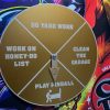 PINBALL OR CHORE WHEEL