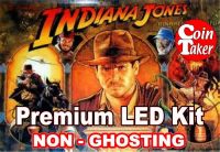 1993 INDIANA JONES BALLY/WILLIAMS LED Kit with Premium Non-Ghosting LEDs