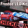 3. CHECKPOINT LED Kit w Frosted LEDs