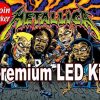 METALLICA-4 LED Kit w Premium Non-Ghosting LEDs (BLACK ROSE EDITION)