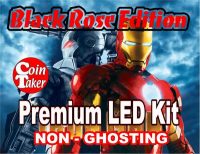 IRON MAN-4 LED Kit w Premium Non-Ghosting LEDs (BLACK ROSE EDITION)