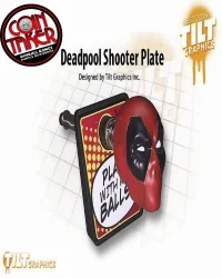 DEADPOOL 3D SHOOTER PLATE