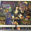 ELVIRA AND THE PARTY MONSTERS AUTOGRAPHED BANNER