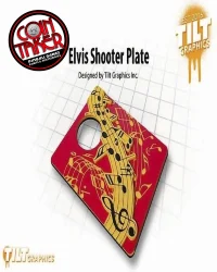 ELVIS 3D SHOOTER PLATE