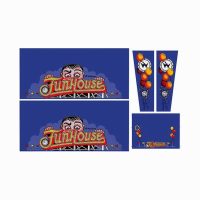 Funhouse cabinet decals