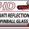 HD ANTI REFLECTION PINBALL GLASS