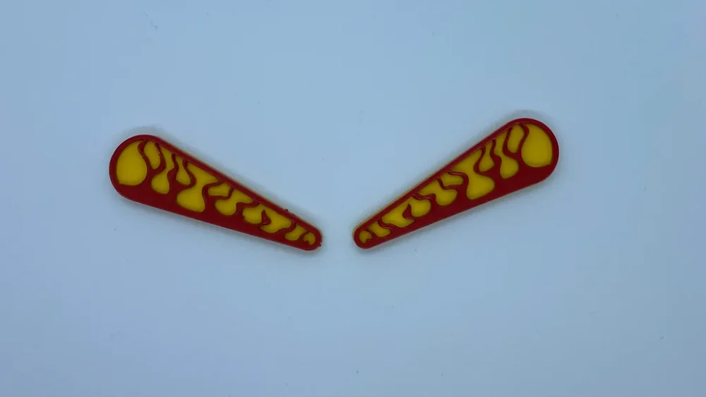 AC/DC FLAMES MINI FLIPPER TOPPERS - CoinTaker