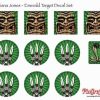 Indiana Jones Target Decal Set