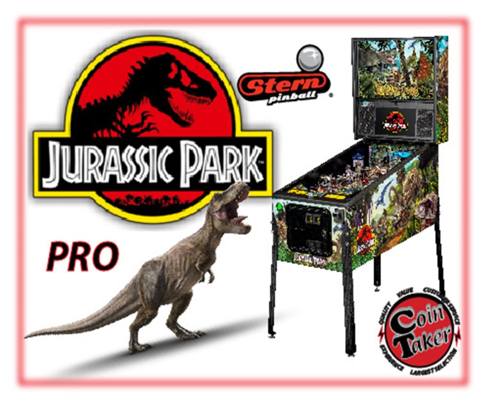 JURASSIC PARK PRO PINBALL MACHINE