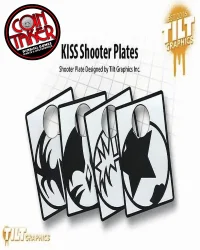 KISS ICON SHOOTER PLATES