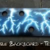 Medieval Madness Custom Backboard