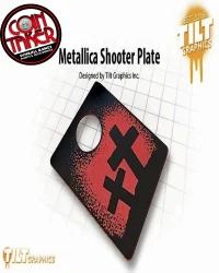 METALLICA SHOOTER PLATE