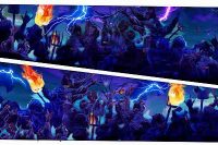 Monster Bash Inner Art PinBlades