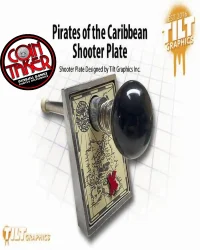 PIRATES OF THE CARIBBEAN SHOOTER PLATE