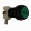 PUSH BUTTON 1 INCH ROUND GREEN START