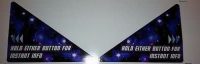 STAR TREK APRON DECALS