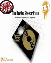 THE BEATLES SHOOTER PLATE