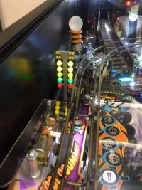 THE MUNSTERS PINBALL FLASHING DRAG LIGHT