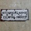 TWD Prison Hitchhiker Sign