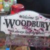 TWD WOODBURY SIGN