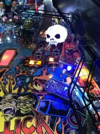 METALLICA PINBALL BEAST SKULL LED MOD – MET