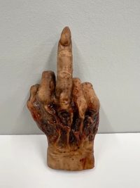 Evil Middle Finger Hand Pinball Mod
