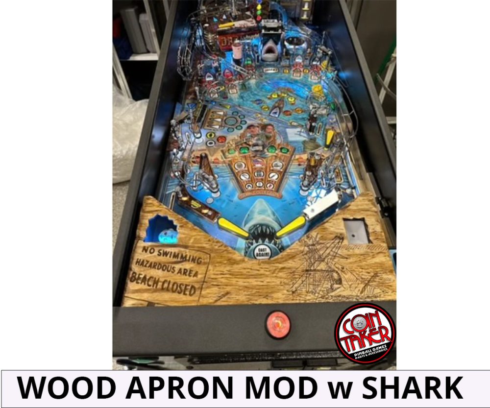JAWS WOOD APRON MOD w SHARK ATTACK VICTIM PREM / LE ONLY BY BACK ALLEY