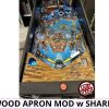 JAWS WOOD APRON MOD w SHARK ATTACK VICTIM PREM / LE ONLY BY BACK ALLEY