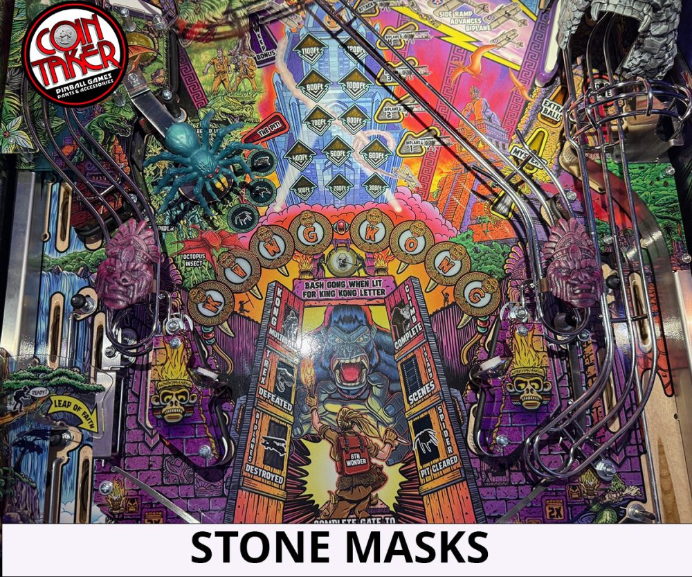 KING KONG STONE MASKS (2) BY BACK ALLEY