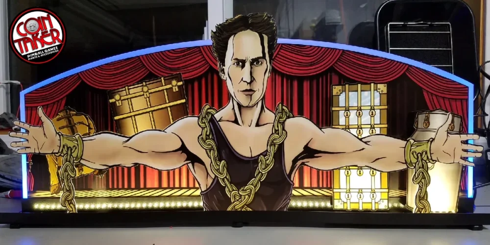 HOUDINI PINBALL TOPPER